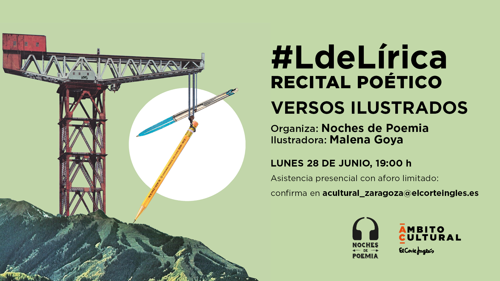 #LDeLírica: 'RECITAL POÉTICO: VERSOS ILUSTRADOS'